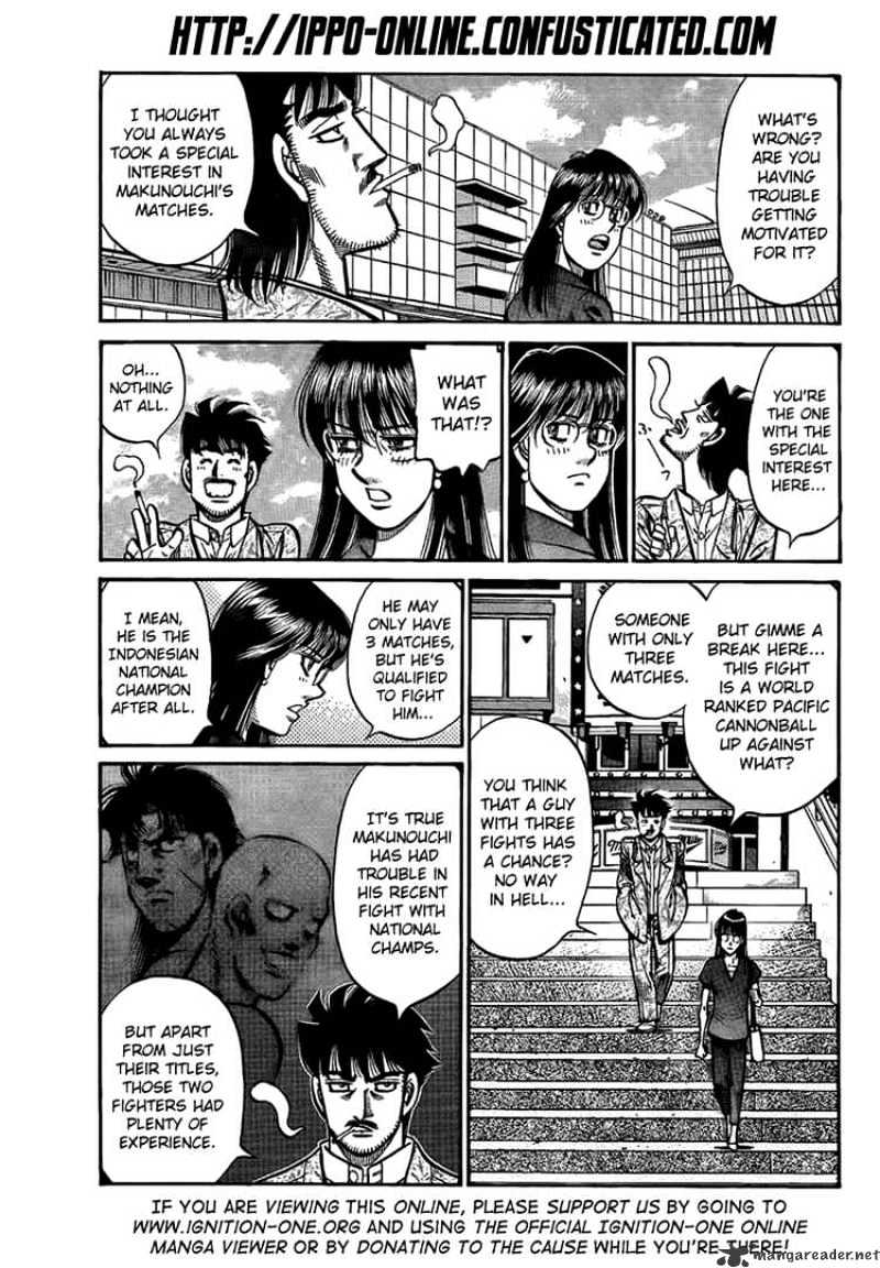 Hajime no Ippo: Fighting Spirit, Chapter 863 image 04
